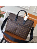 Louis Vuitton Briefcase Bag in Monogram Canvas M61288 Brown 2021