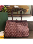 Goyard Bellechasse Biaude Tote Bag PM Burgundy 2021