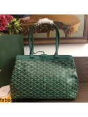 Goyard Bellechasse Biaude Tote Bag PM Green 2021