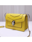 Bvlgari Serpenti Forever Mini Crossbody Bag 289672 Yellow 2021