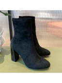 Hermes Lycra Short Boots 10cm Black 2021