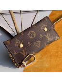 Louis Vuitton Monogram Canvas Key Holder and Coin Purse M60029 Coffee