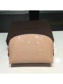 Louis Vuitton Monogram Vernis Cosmetic Pouch Nude