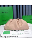 Bottega Veneta Large Pouch Soft Voluminous Clutch Bag Nude Pink 2021 576227L