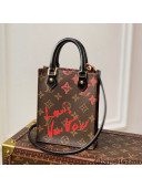 Louis Vuitton PETIT SAC PLAT Bag In Monogram Canvas M80839 Fall in Love 2021