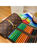 Louis Vuitton coloured pencils pouch