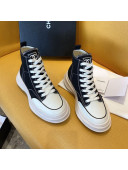 Chanel Vintage Canvas High-Top Sneakers Black 20102304 2020