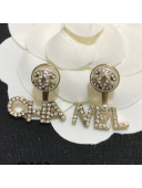 Chanel Short Earrings 2021 110882