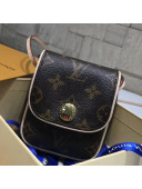 Louis Vuitton Monogram Canvas Vintage Mini Pouch Bag 