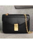 Celine Medium C Bag in Shiny Calfskin Black 2019