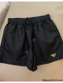 Prada Nylon Shorts PS40116 Black 2022