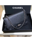 Chanel Wallet on Chain WOC A84428 Black 2019