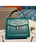 Bvlgari Serpenti Forever Medium Shoulder Bag 25cm Green 2021