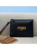 Fendi Flat Pouch Black 2021