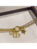 Dior CD Star Bracelet Gold 2021 110913