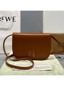 Loewe Goya Accordion/Mini Bag in Silk Calfskin Tan Brown 2021