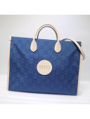 Gucci GG Nylon Off The Grid Large Tote Bag ‎630353 Blue 2020