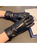 Chanel Lambskin Cashmere Gloves with CC Lace Charm 29 2020