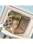 Louis Vuitton Beach Pouch in Monogram Canvas and PVC M67610 White / Khaki 2019