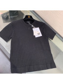 Chanel Knit Short Sweater Black 2022 031220