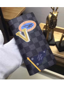 Louis Vuitton Damier Cobalt Canvas Brazza Wallet League Series 2017