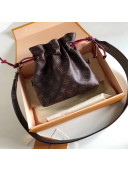 Louis Vuitton Noe Pouch Monogram Canvas Travel Bucket Bag M43445 2018