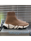 Balenciaga Speed 2.0 Knit Sock Boot Sneakers Beige 02 2020 (For Women and Men)