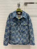 Gucci Denim Jacket Blue 2022 031241