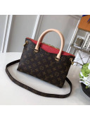 Louis Vitton Monogram Canvas Pallas BB Red M41241