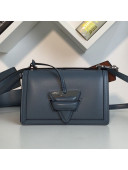 Loewe Barcelona Mini Bag in Box Calfskin Dusty Blue 2021