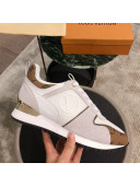 Louis Vuitton Run Away Sneaker 1A4XNL White/Monogram Canvas 2019(For Men and Women)