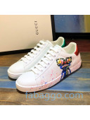 Gucci Ace Sneakers in Luminous Print Silky Calfskin 01 (For Women and Men) 