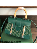 Goyard Saigon Structure PM/Mini Top Handle Bag Green 2021