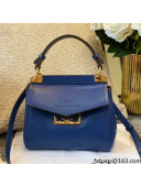 Givenchy Mystic Mini Bag in Smooth Calfskin Deep Blue 2021