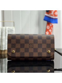 Louis Vuitton Kasai Damier Ebene Canvas Clutch N58080 2019