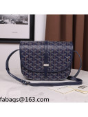 Goyard Belvedere PM Messenger Bag Navy Blue 2021