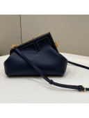 Fendi First Small Leather Bag 80018M Deep Blue 2022 