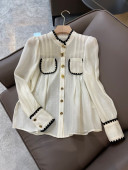 Chanel Shirt White 2022 031264