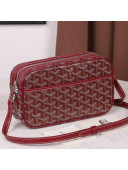 Goyard Camera Bag 23cm Burgundy 2021