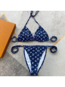 Louis Vuitton Monogram Swimwear LVS32 Blue 2021