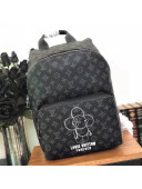 Louis Vuitton Vivienne Mascot Monogram Eclipse Canvas Apollo Backpack M43675 2018