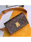 Louis Vuitton S Lock Belt Pouch MM Bag Monogram Canvas M68549 2019