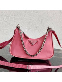 Prada Re-Edition Nylon Mini Shoulder Bag 1TT122 Pink 2020