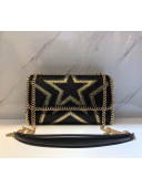 Stella McCartney Falabella Shaggy Deer Shoulder Bag With Gold Stars 2018