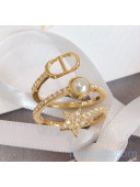 Dior Star Crytal CD Ring DR2081207 2020