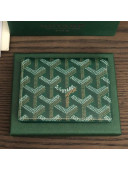 Goyard Business Card Holder Wallet Green 2021