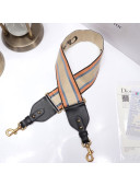 Dior Canvas "Christian Dior" Shoulder Strap Orange 2019