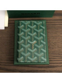 Goyard Saint Pierre Card Case Wallet Green 2021