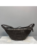 Lemaire Nappa Leather Large Croissant Bag Chocolate Brown 2021