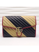 Gucci GG Diagonal Marmont Clutch ‎498079 Beige 2019